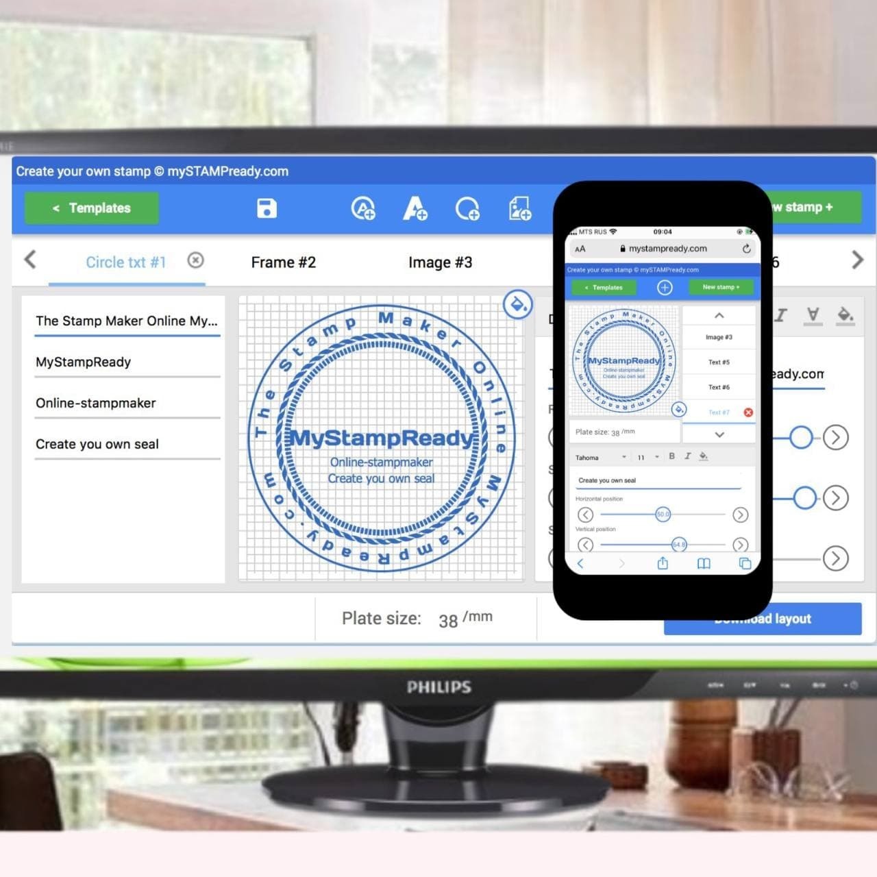 A step by step guide for making a custom rubber st